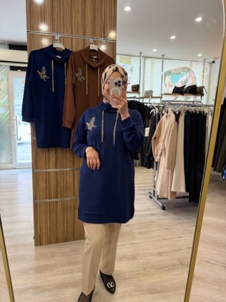 Kuşlu tunik