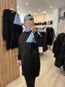 KOT GÜL DETALYI TUNİK