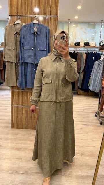 TENSEL CEPLİ ETEKLİ TAKIM